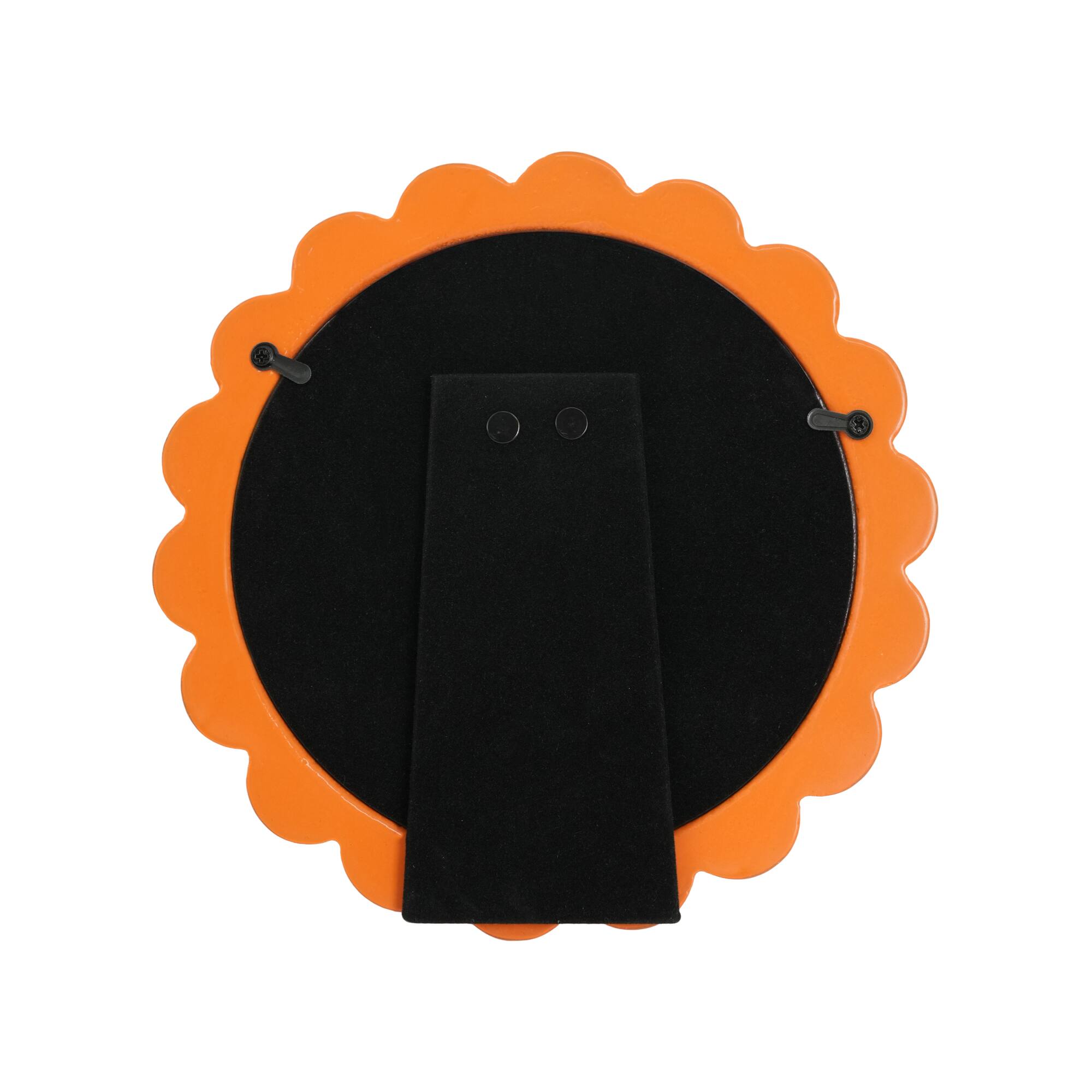 6" x 6" Orange Beaded Round Tabletop Frame, Treasured Finds by Ashland®